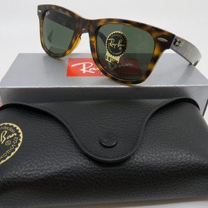Ray-Ban RB 4340 710 WAYFARER Havana/Green G-15